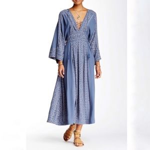 Free People Kimono Maxi Dress